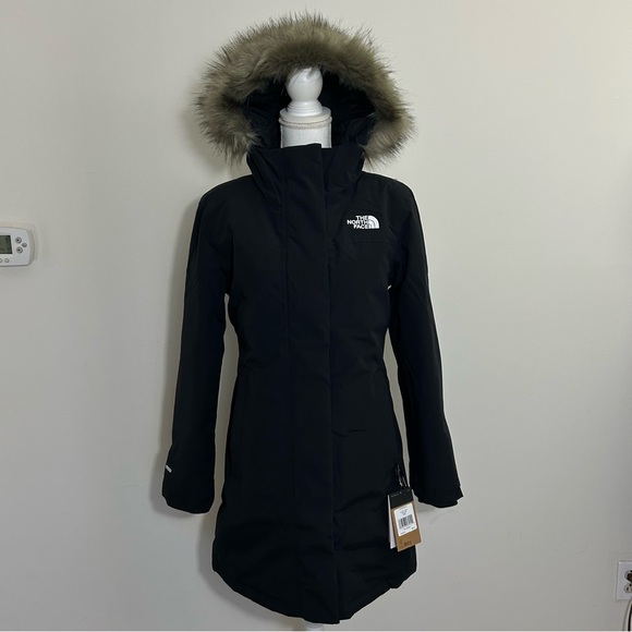 The North Face Women's Arctic Parka Down Coat TNF Black Sz XS S M L XL XXL - Picture 7 of 13